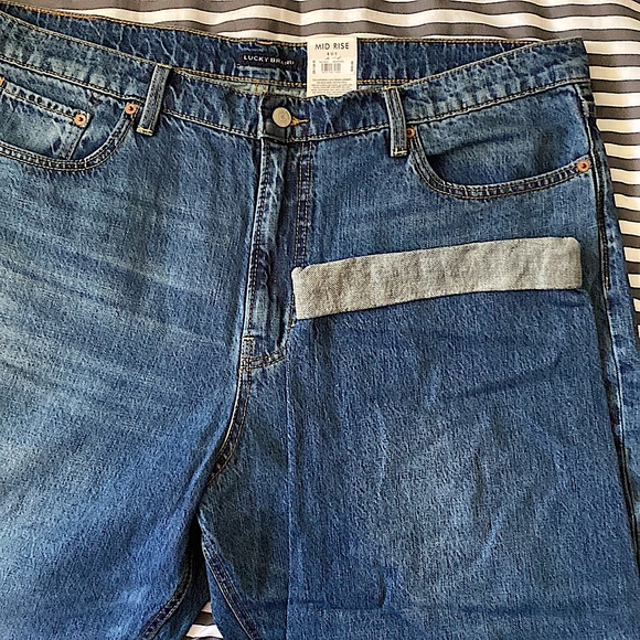 Lucky Brand mid rise boy 20/35r wash jeans - Picture 4 of 7